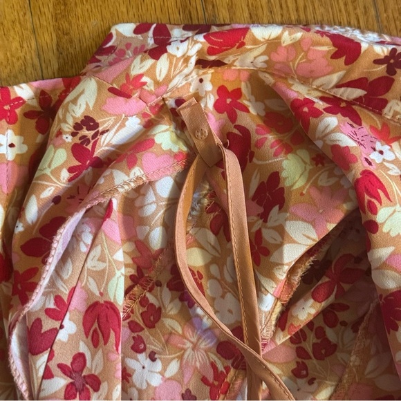 Nanette Lepore Pink Floral Dress Women’s Size 14 - Picture 7 of 7